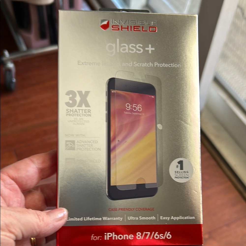Glass+ Screen Protector for iPhone 8/7/6s/6 - Clear
